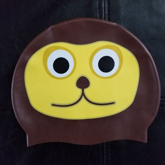 SPEEDO Kid's Lion Silicone Swim Cap - Picture 2 of 3